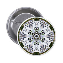 Lemur Kaleidoscope Button