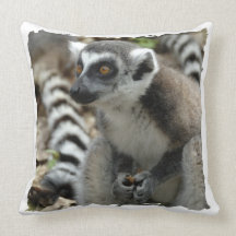 Lemur Monkey Pillow