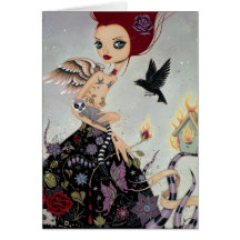 Lemuridea Note Greeting Cards