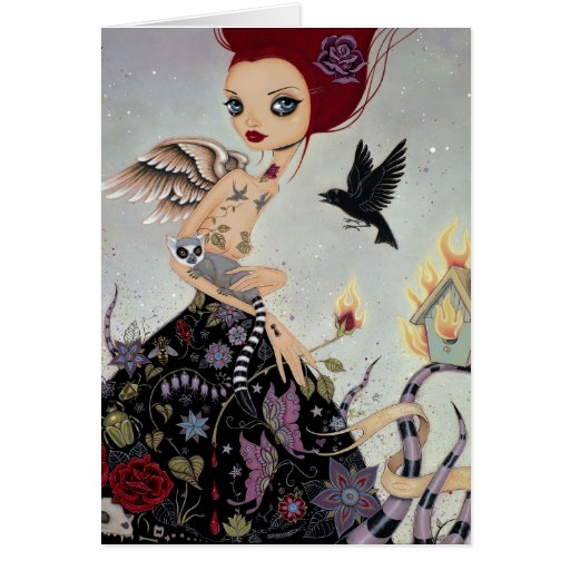 Lemuridea Note Greeting Cards