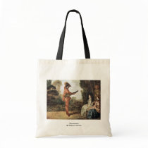 L'Enchanteur By Watteau Antoine Tote Bags
