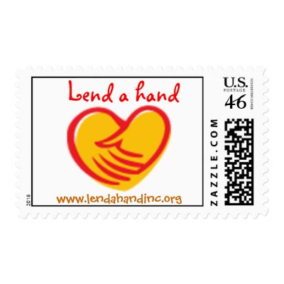 Lend a hand stamp