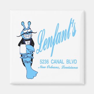 Lenfants Restaurant New Orleans Refrigerator Magnets