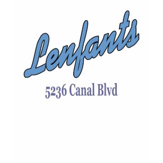Lenfants Restaurant shirt