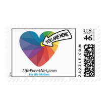 LENI Rainbow Heart Stamp