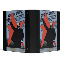 Lenin 3 Ring Binders