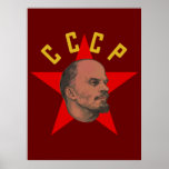 Lenin CCCP Poster posters