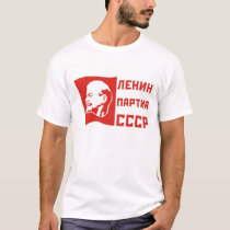 Lenin Partia USSR t-shirts
