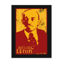 Lenin Postcard by ruderetro Lenin Postcard