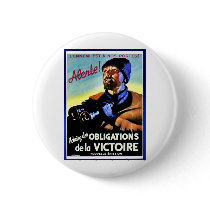 L'ennemi St A Nos Portes! Alerte! buttons by ww2posters L'ennemi St A Nos Portes! Alerte! buttons