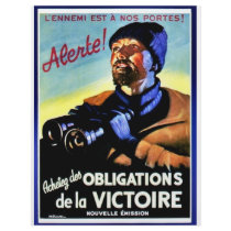 L'ennemi St A Nos Portes! Alerte! flyers by ww2posters L'ennemi St A Nos Portes! Alerte! flyers