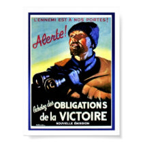 L'ennemi St A Nos Portes! Alerte! posters by ww2posters L'ennemi St A Nos Portes! Alerte! posters