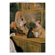 L'Enseigne de Gersaint, 1720 Cards