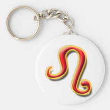 Leo #1 Keychain