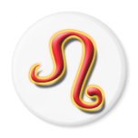 Leo #1 Magnet