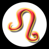 Leo #1 Sticker stickers
