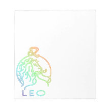 Leo 40 page notepad