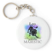 Leo About You Keychain