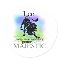 Leo About You stickers