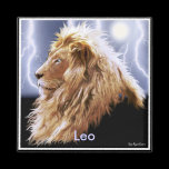 "LEO" Astrology Art Magnet