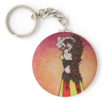 Leo Belly Dancer keychains by LacyChenault Leo Belly Dancer keychains