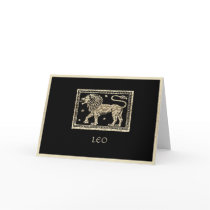 Leo Birthday Card by jereeb Leo Birthday Card