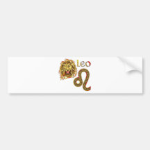Leo Bumper Sticker