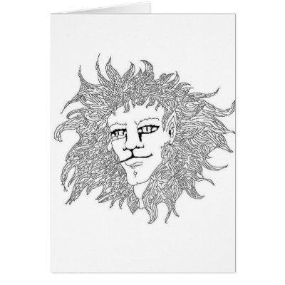 Leo Greeting Cards by staril