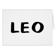Leo card