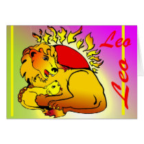 Leo cards by RhoseZazzle Leo cards