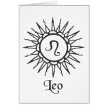 Leo Greeting Cards