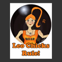 Leo Chicks Rule! posters by Victoreeah Leo Chicks Rule! posters
