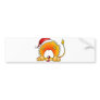 Leo Christmas Bumper Sticker