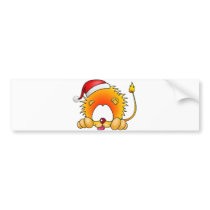 Leo Christmas bumper stickers