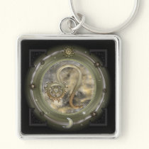 Leo Custom Color Premium Keychain