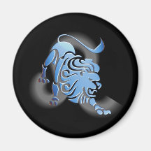 Leo - Designer Zodiac Magnet