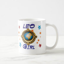 LEO Girl Mugs