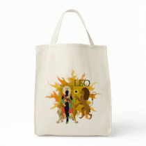 Leo Grocery Bag by msezni Leo Grocery Bag