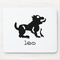 Leo in black mousepads by frimpy7 Leo in black mousepads