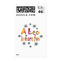 Leo is Fun postage by TLArnold3 Leo is Fun postage