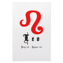 Leo, July 23 - August 22 stationery by ab_photodesigner Leo, July 23 - August 22 stationery