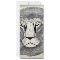 Leo Lion by Piliero rack cards