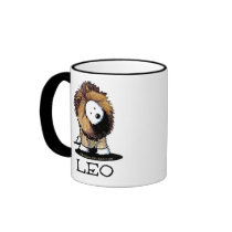 LEO Lion Westie Mug