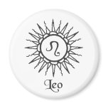 Leo Refrigerator Magnets