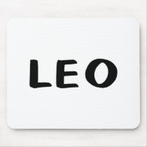 Leo mousepads by TeeZazzle Leo mousepads