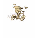 leo on bike t-shirts by jimcapo leo on bike t-shirts