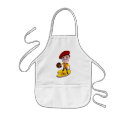 Leo on Yellow Palette Background Apron apron