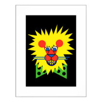 Leo - passepartout posters by lonvig Leo - passepartout posters