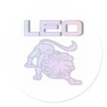 Leo Pastels stickers