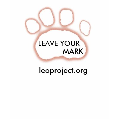 LEO Paw Print, Leave your mark